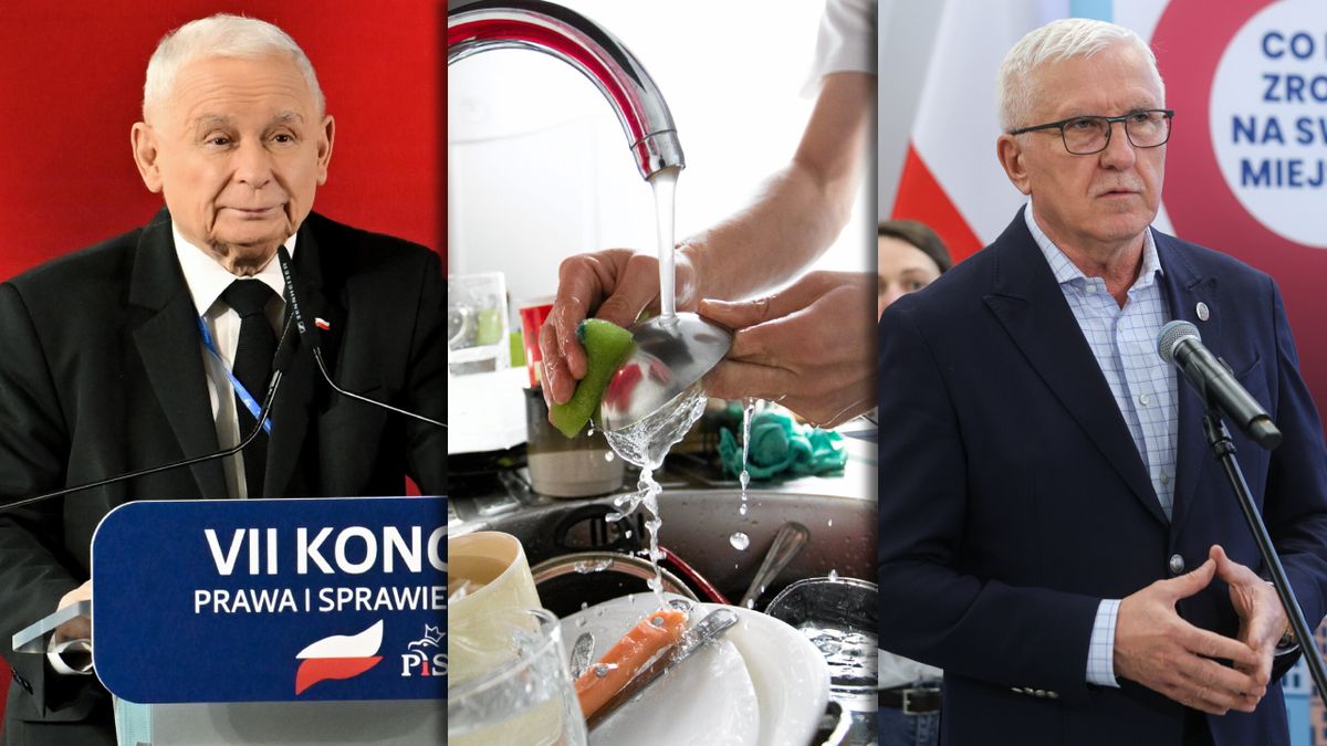 Jarosław Kaczyński i Wadim Tyszkiewicz