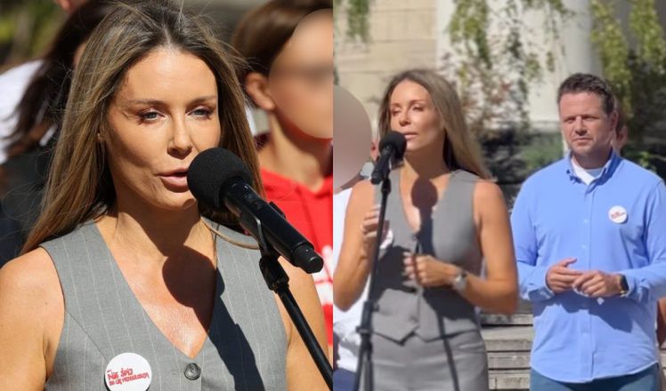 Małgorzata Rozenek wzięła udział w akcji "Nie śpij, bo cię przegłosują"