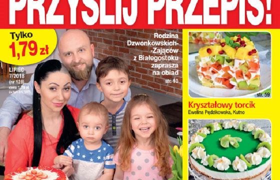 Miesięcznik „Przyślij przepis!” w nowej odsłonie