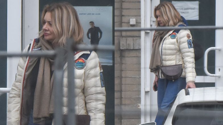 Małgorzata Ostrowska-Królikowska "przyłapana" po treningu "Tańca z Gwiazdami" 