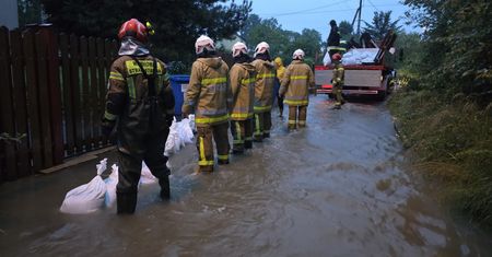 Trudna sytuacja na Śląsku. Ponad 350 interwencji strażaków