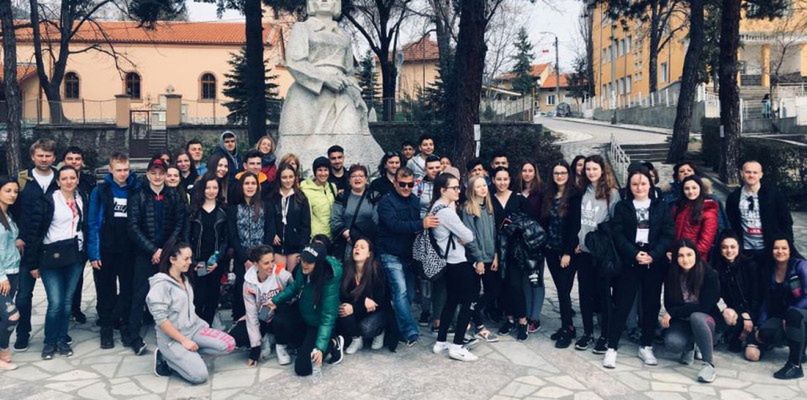 Nauczyciele i uczniowie z SP 1 w projekcie Erasmus plus