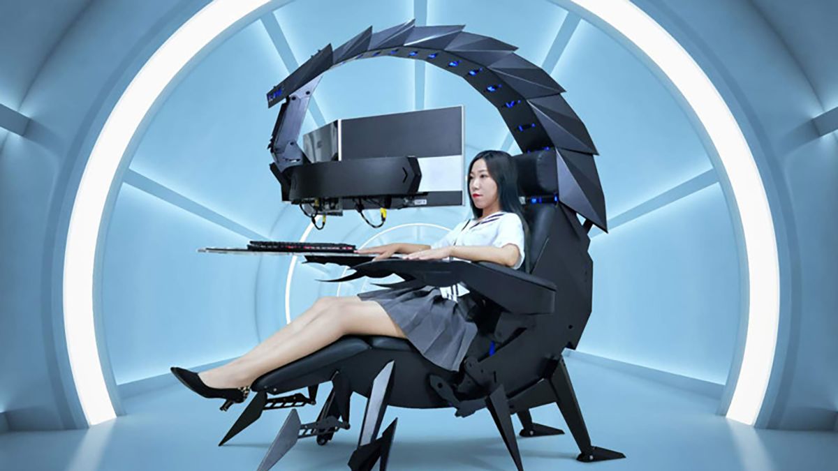 Wygląda jak skorpion. tak się rusza, ale jest… stanowiskiem pracy 1