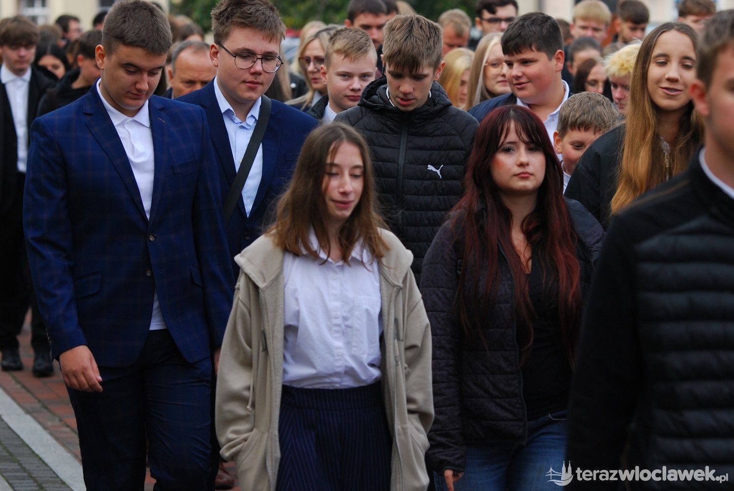 Otwarcie nowego budynku Zespołu Szkół w Kowalu i sztandar