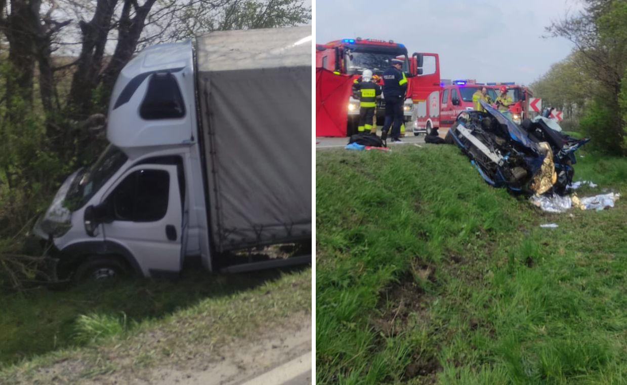 Tragedia pod Wrocławiem. Wypadek na DK35