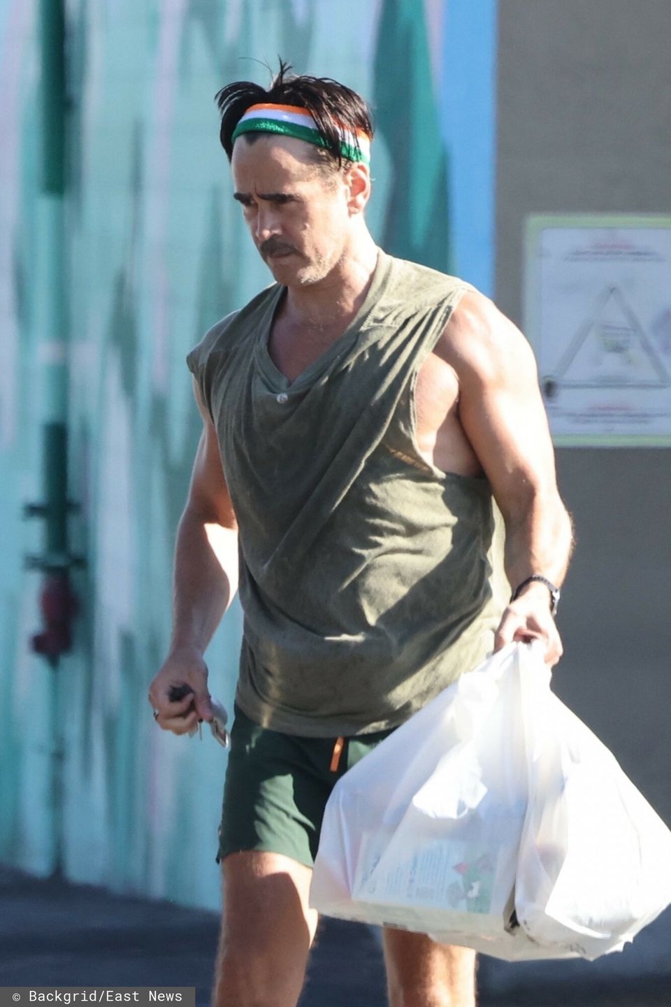 Colin Farrell na zakupach w Hollywood