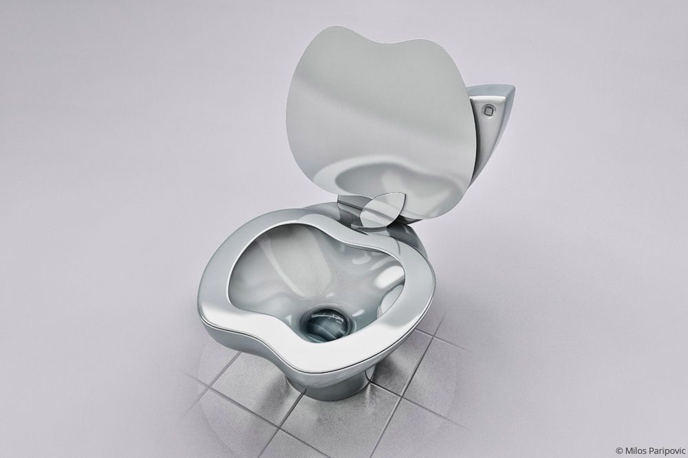 iPoo - niezbyt subtelna aluzja do gadżetów Apple 2