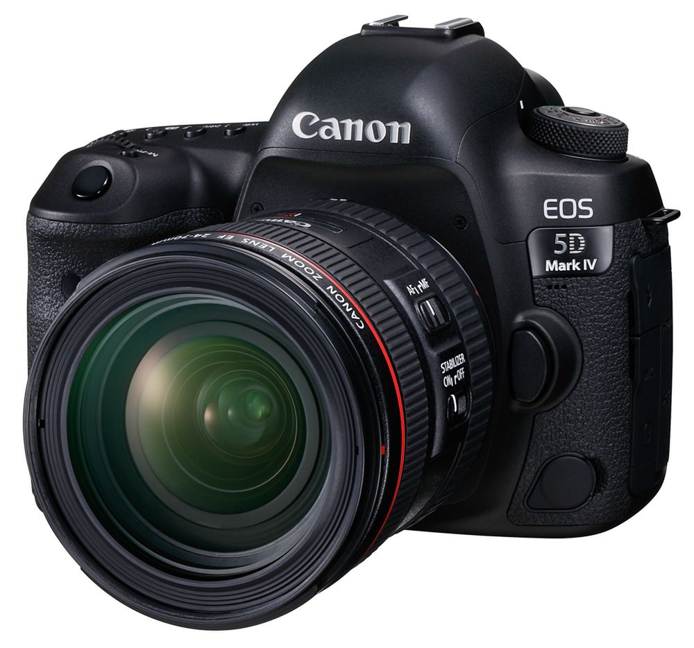 Canon EOS 5D Mark IV ma autofokus z 61 punktami