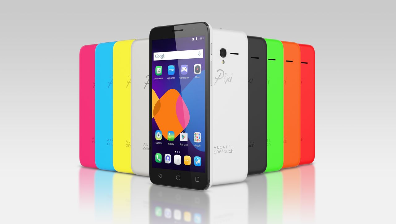 Alcatel PIXI 3 (5.5) to budżetowe smartfony, które będą dostępne w wielu kolorach i z 4G LTE