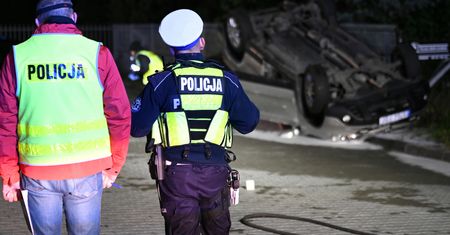 Dachowanie samochodu na S3. Trasa zablokowana w kierunku Szczecina
