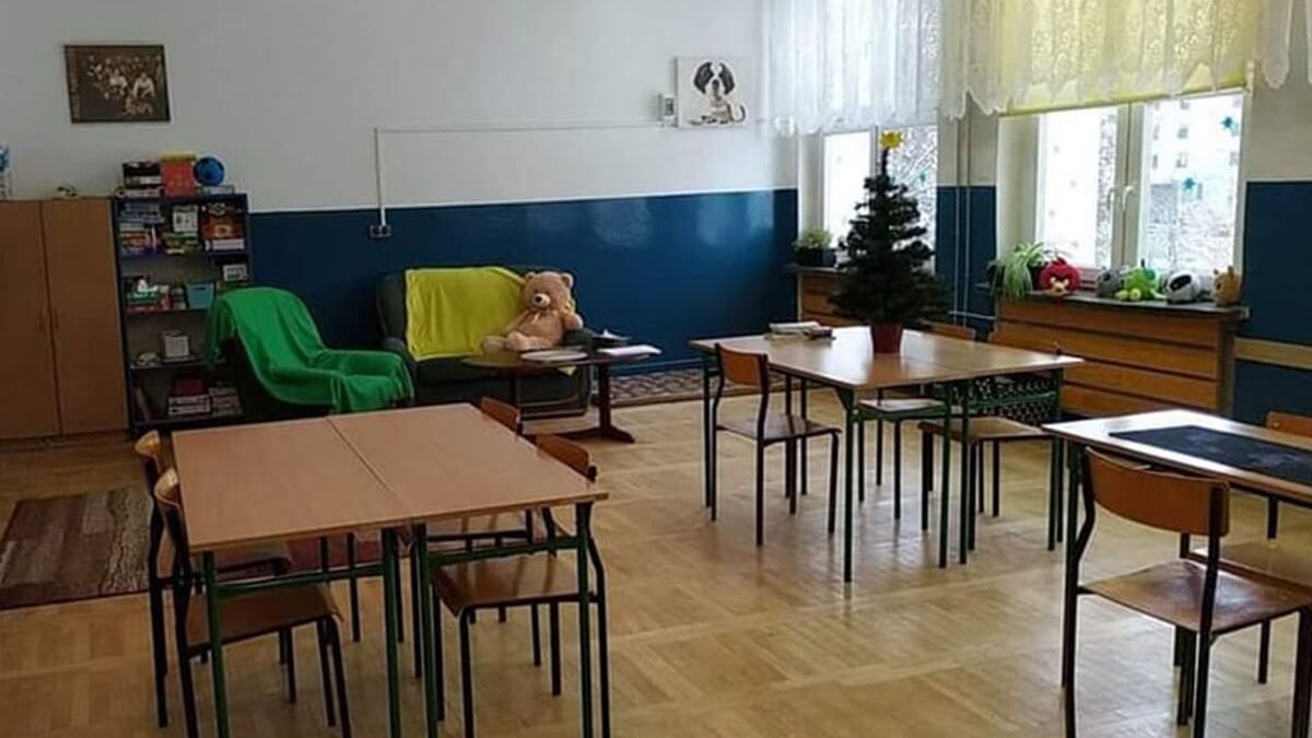 Sala terapeutyczna w Szkole Podstawowej nr 25 w Lublinie