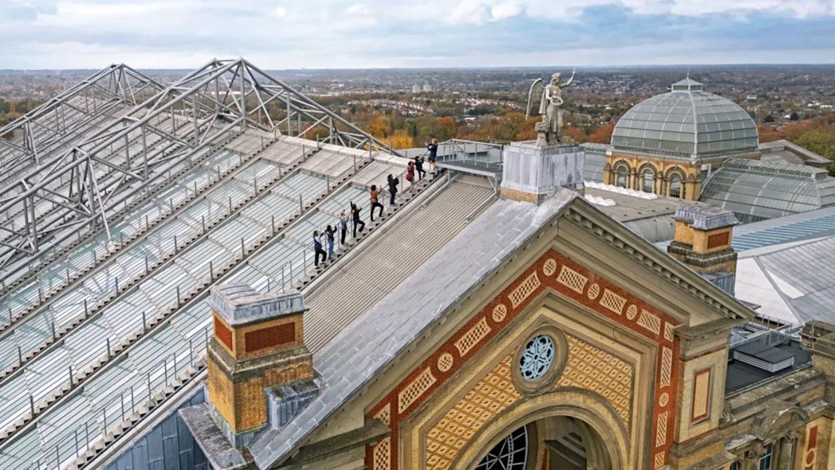 Widok z dachu robi wrażenie