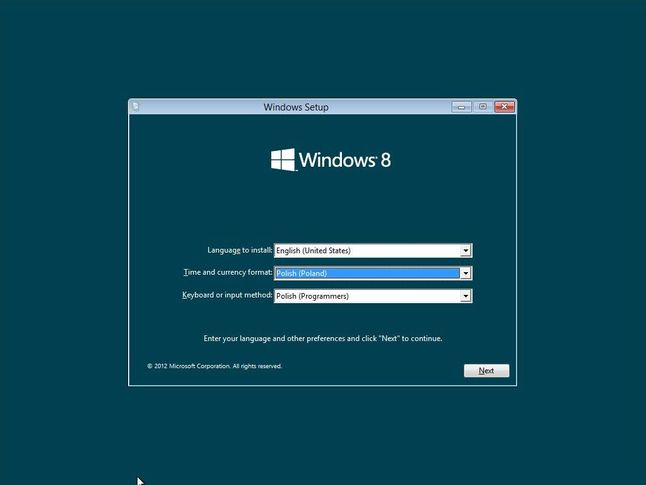 Windows 8 - Instalator (1)