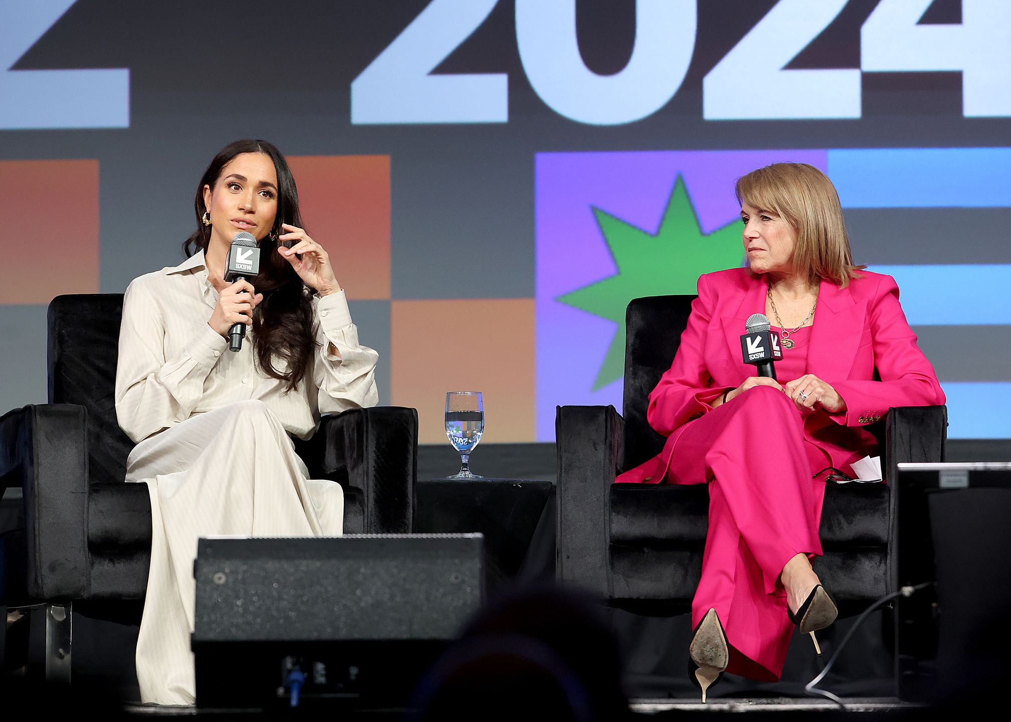 Meghan Markle i Katie Couric