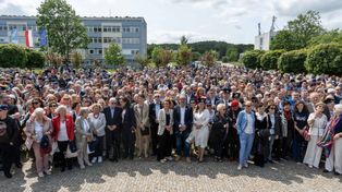 Kampus Uniwersytetu Gdańskiego pękał w szwach. Tysiące absolwentów największej uczelni na Pomorzu ponownie się spotkało