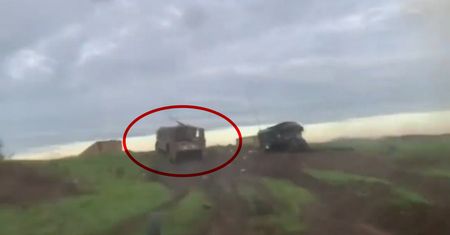 Brawurowa ucieczka Ukraińców. Amerykańskie pojazdy Humvee w akcji