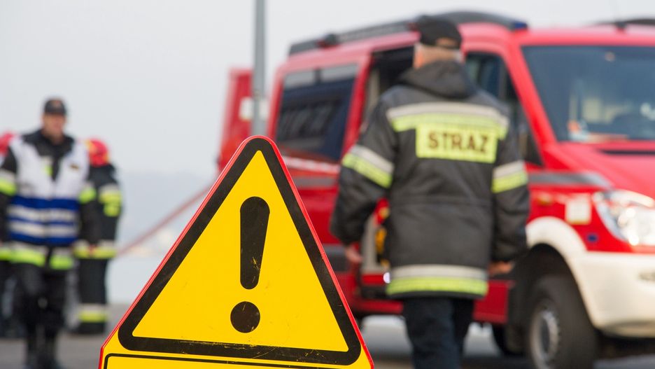 Mazowieckie. Interwencja straży pożarnej w urzędzie