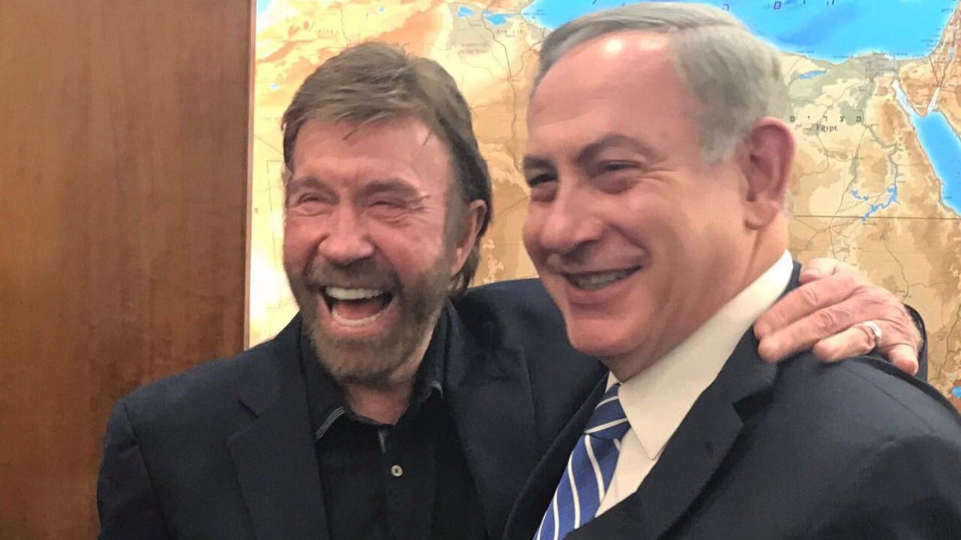 Nawet Netanjahu żegna Norrisa. Dodał wpis i zdjęcie