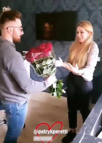 Sylwia Peretti i jej syn