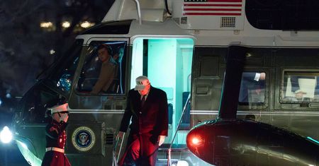 Wykryto "podejrzany obiekt". Transfer Trumpa na lotnisko zakłócony