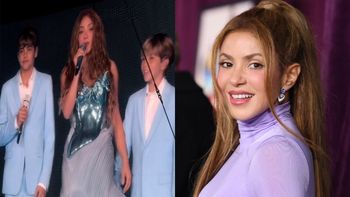 Shakira zaśpiewała na scenie z synami! Milan i Sasha pójdą w ślady sławnej mamy? (WIDEO)