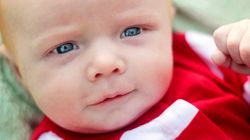 Kolor oczu niemowlaka