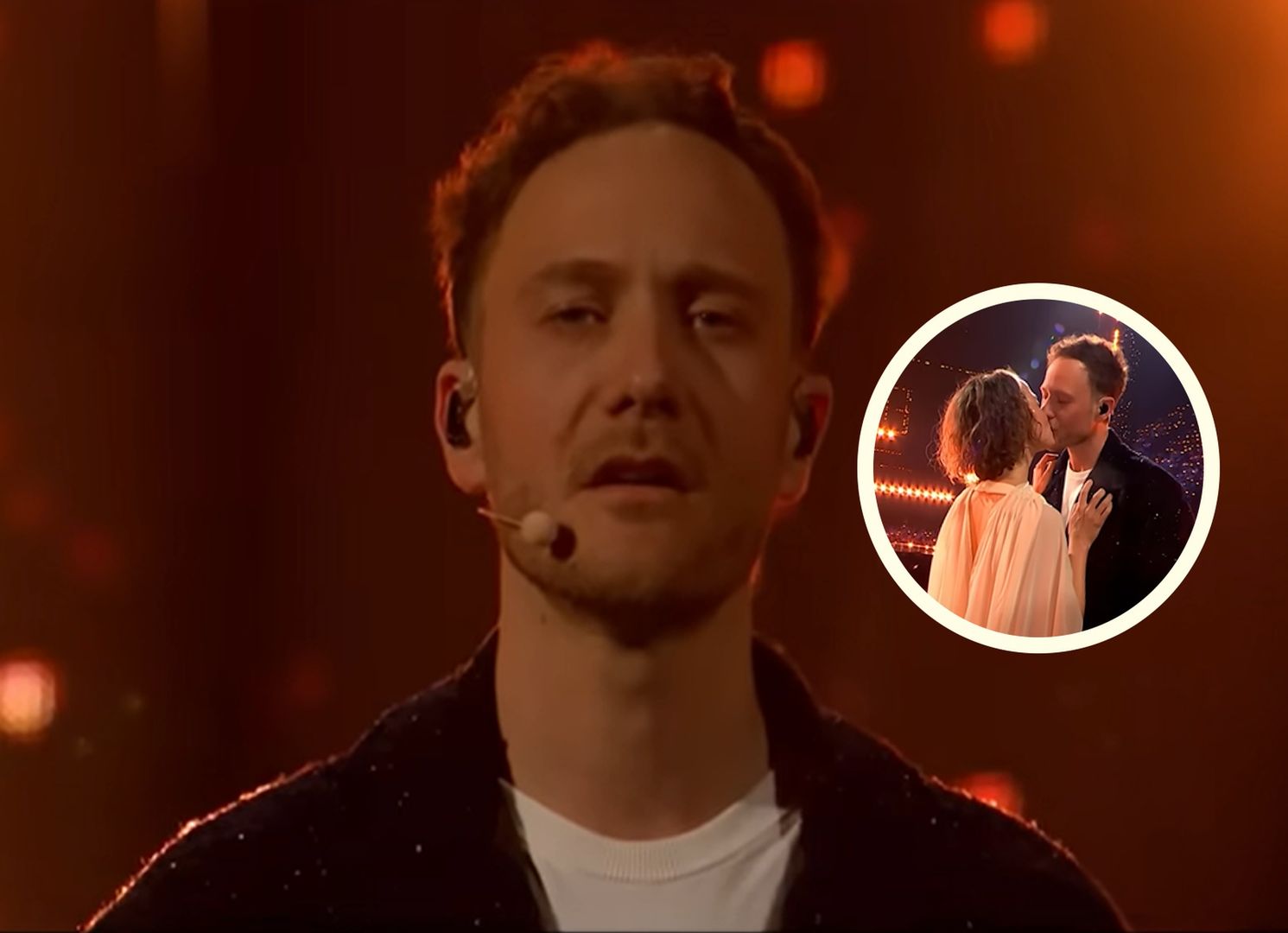 Wystąpił z poruszającym utworem. Opowiada o chorobie żony
