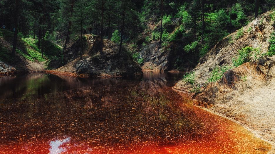 Kolorowe Jeziorka w Rudawach Janowickich