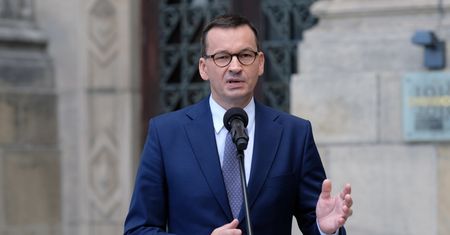 Białoruś. Premier Mateusz Morawiecki po spotkaniu z klubami parlamentarnymi
