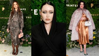Garstka gwiazd lansuje się na otwarciu eleganckiego domu handlowego na Wall Street: Katie Holmes, Parker Posey i Noah Cyrus