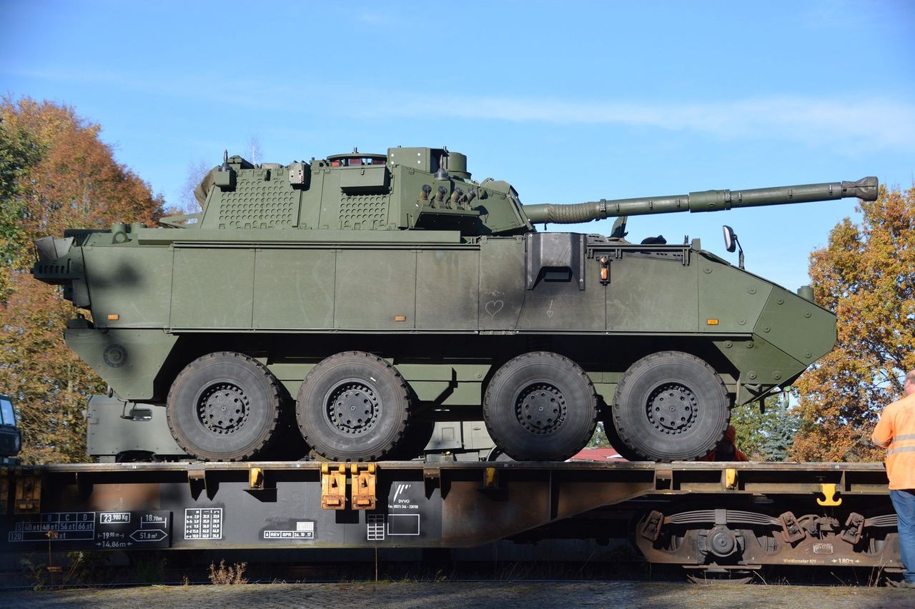 Piranha armored vehicles, illustrative photo