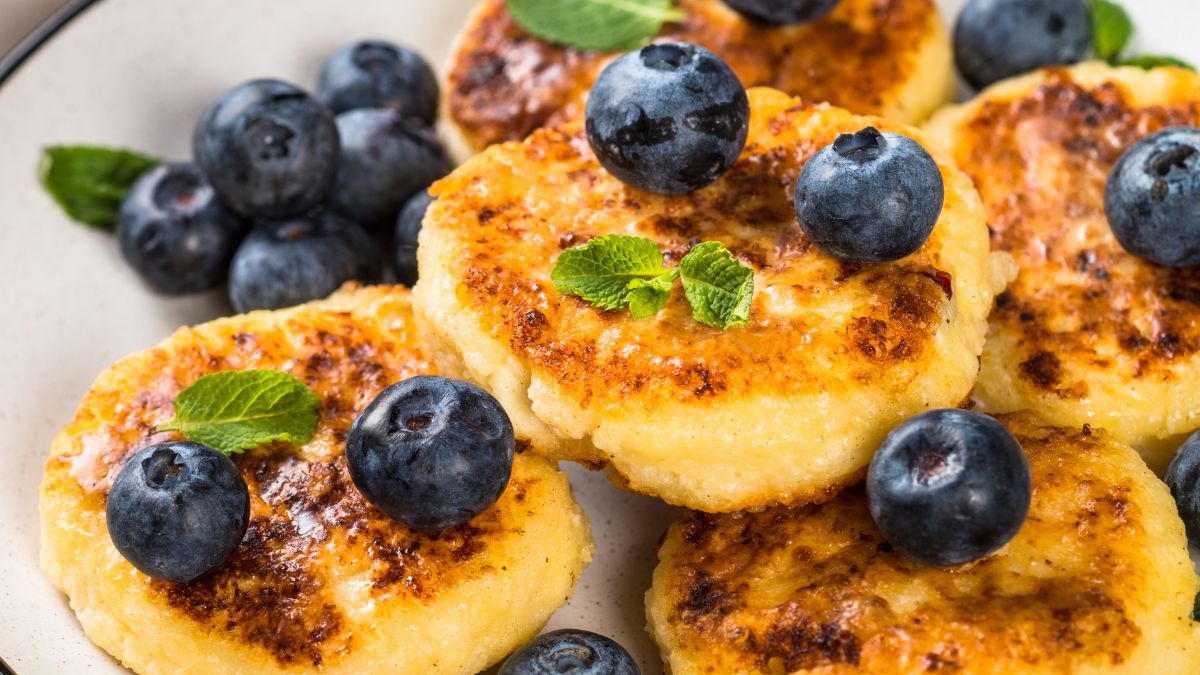 Placuszki z serka - Pyszności