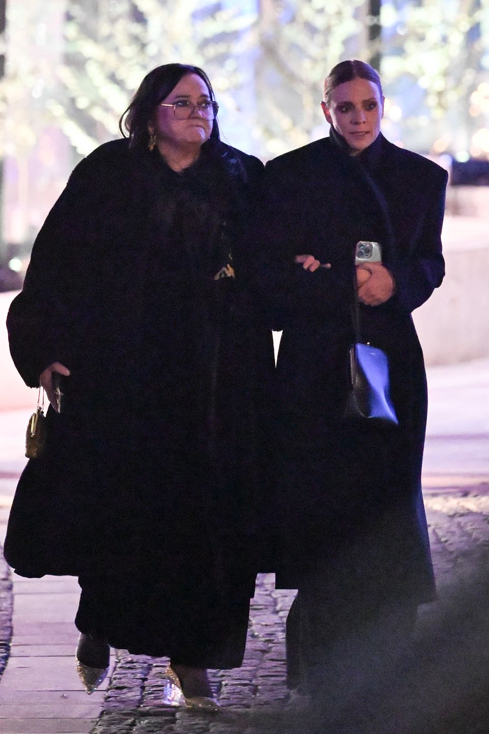 Gosia Baczyńska i Magda Boczarska za kulisami Balu TVN