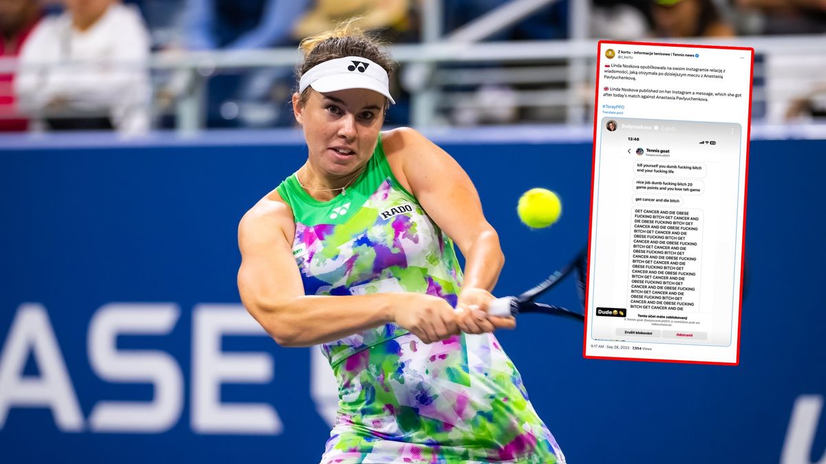 Linda Noskova otrzymała obrzydliwe wiadomości po porażce