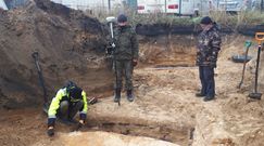 Wybieg dla psów. Odkrycie na miejscu budowy