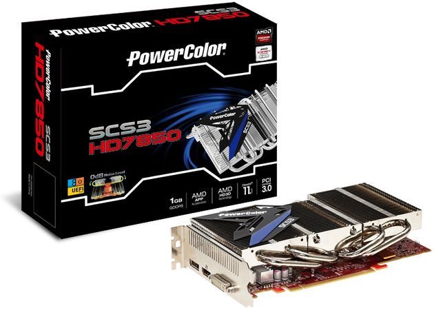 PowerColor Radeon HD 7850 SCS3 karta graficzna zdjęcie opakowanie