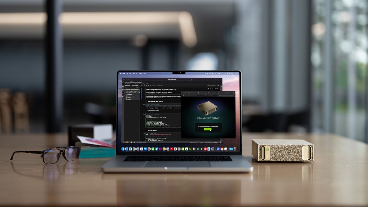 Komputerek NVIDIA DGX Spark 