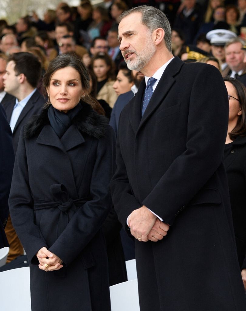 Król Filip, królowa Letizia