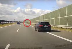 Zapierające dech sceny na A2. O krok od tragedii