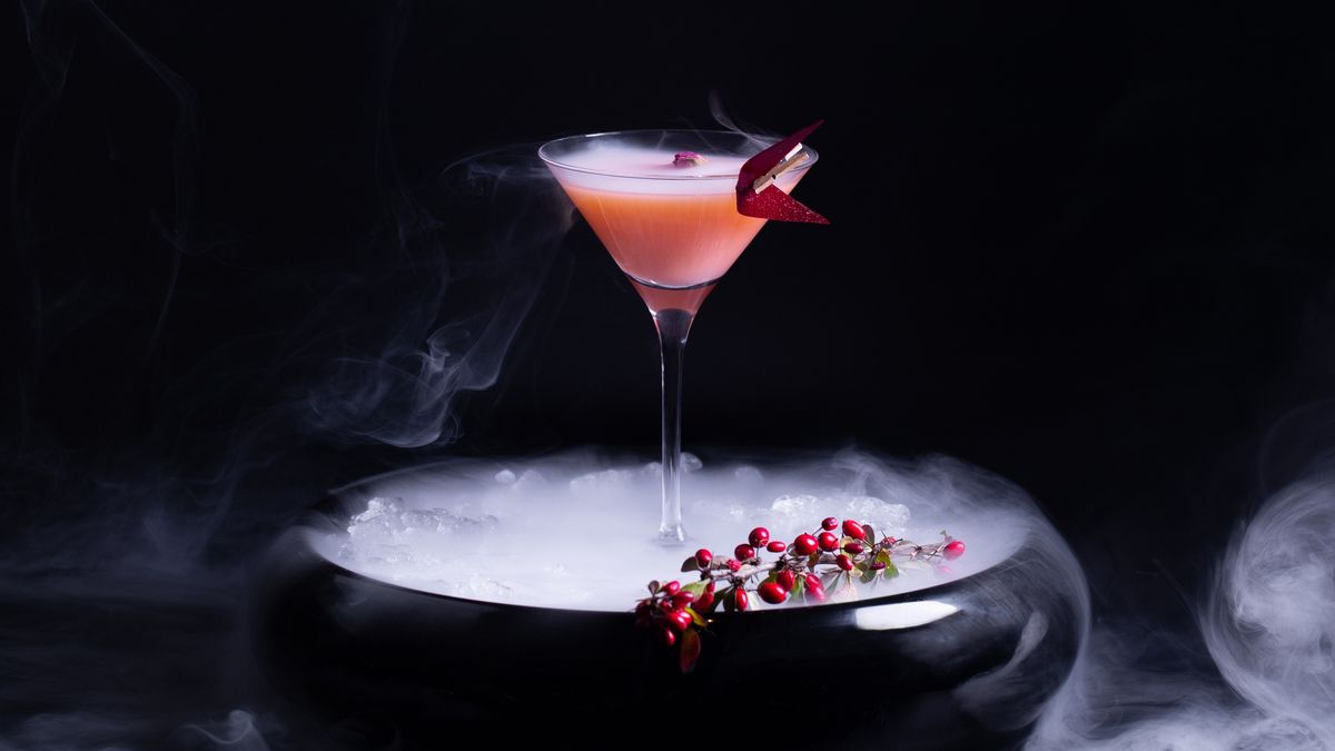 Drink z ciekłym azotem