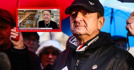 Policja w domu Ryszarda Majdzika. Wszystko transmitowała telewizja