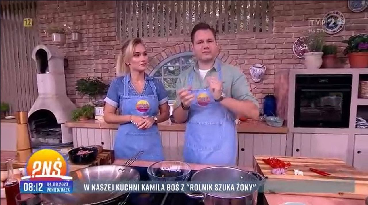 Kamila Boś z "Rolnik szuka żony" gotowała w kuchni "Pytania na śniadanie"