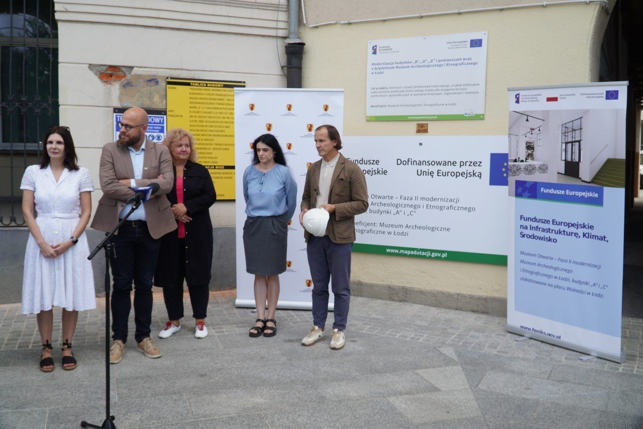 Ruszył remont budynków muzealnych przy placu Wolności.