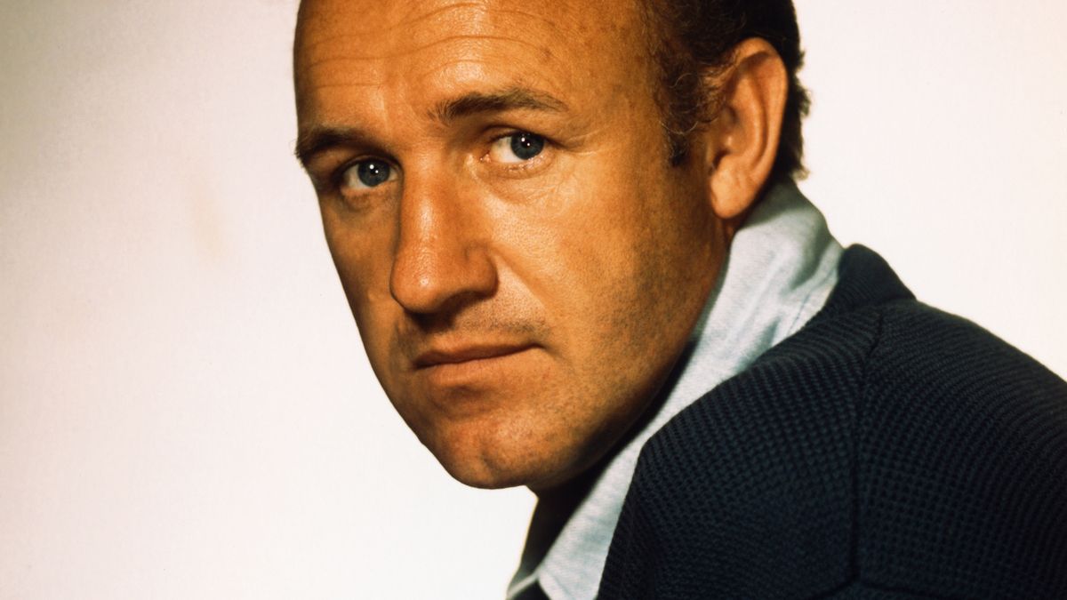 Portrait of Gene HackmanPortrait of Gene Hackman (Photo by Herbert Dorfman/Corbis via Getty Images)Herbert Dorfmanmen:CB3, black:CB2, one person:CB3, studio shot:CB2, head and shoulders:CB2, portrait:CB2, performing arts:CB2, celebrities:CB2, sweater:CB2, Gene Hackman:CB3