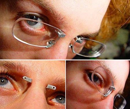 Piercing w służbie poprawy wzroku (wideo)
