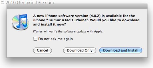 iOS 4.0.2 - Apple łata poważną lukę w iOS