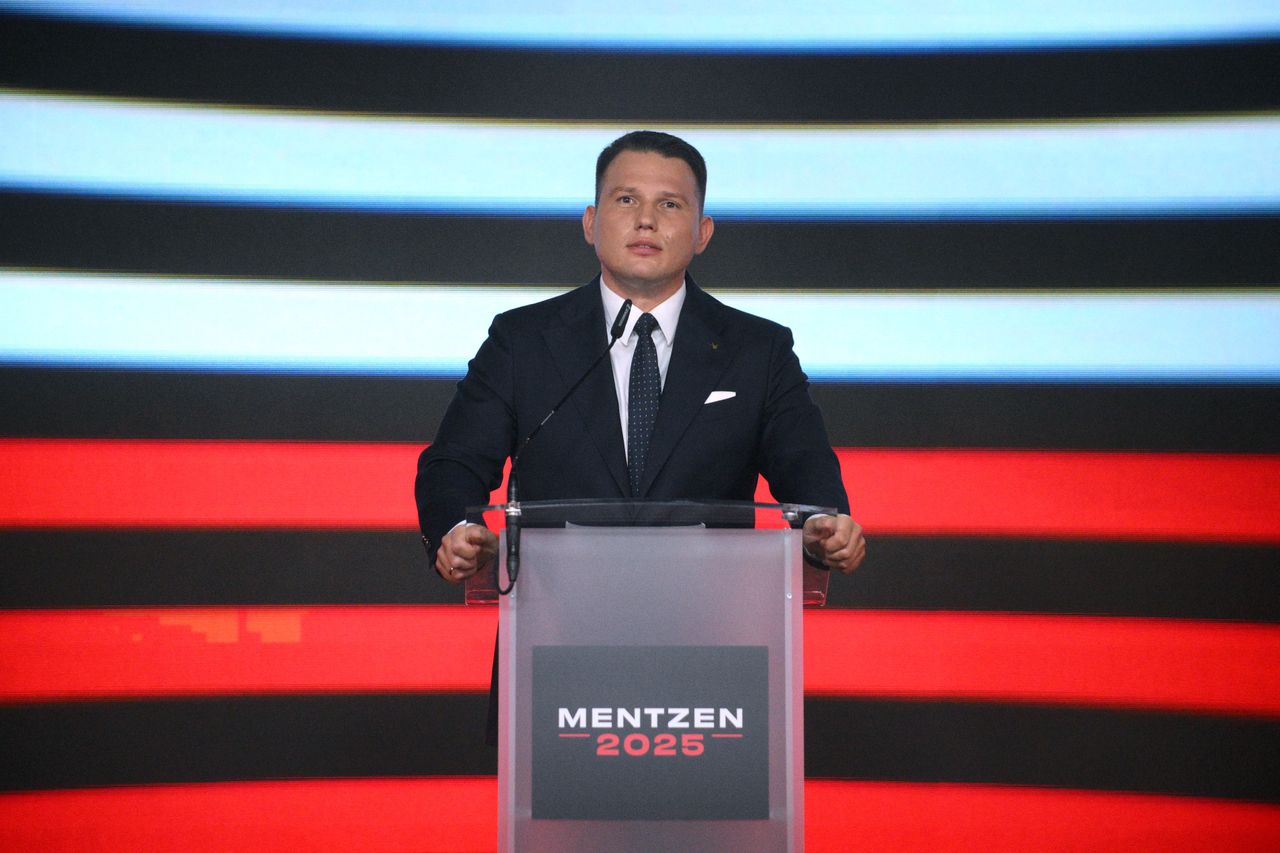 Sławomir Mentzen rośnie w sondażach prezydenckich