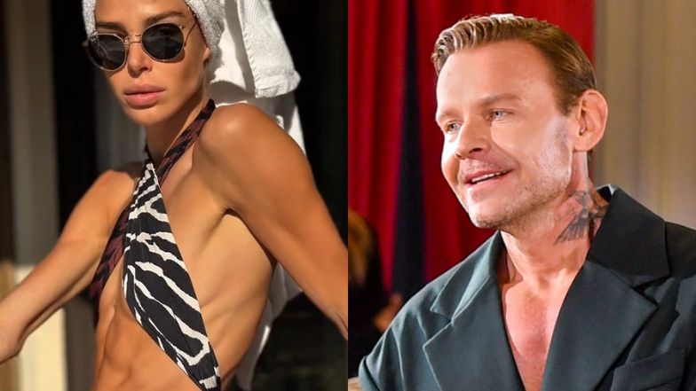 Dawid Woliński zachwyca się brzuchem Anny Markowskiej