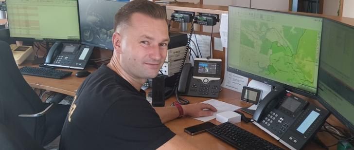 Nasz Dyżurny pomocny przy wypadku
