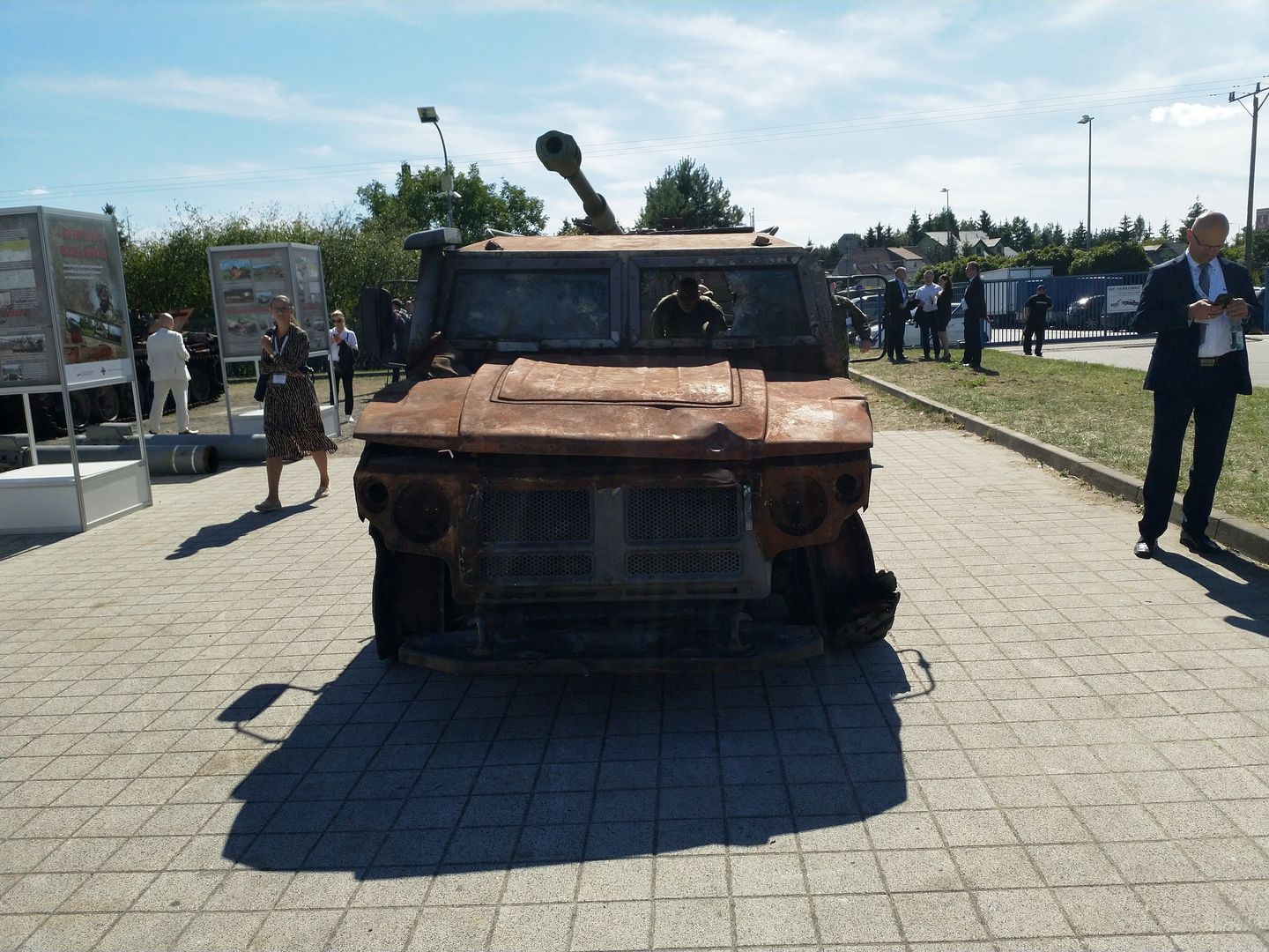 Rosyjskie wraki na MSPO 2022 - Tigr